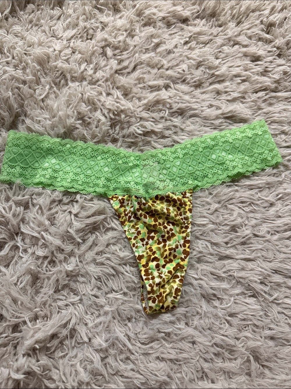 NWT Y2K Vintage Victoria's Secret Thong XSmall